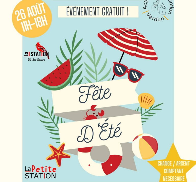 Fête d’été intergénérationelle de La Station