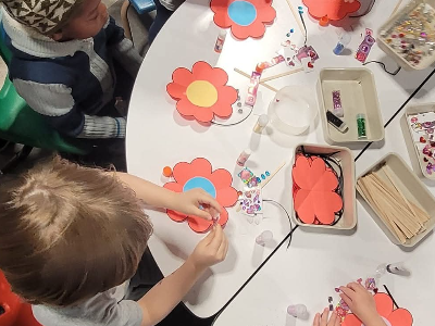 Fête de bienvenue aux printemps